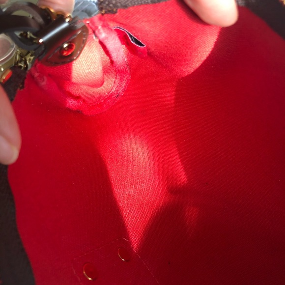 LOUIS VUITTON Eva Damier Ebene chain shoulder bag - Picture 8 of 8